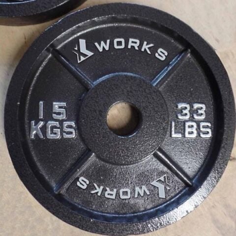XWORKS Demir Döküm Plaka – Olympic Weight Plates (Çift) (PWX3000)
