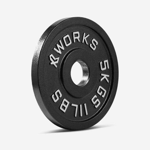XWORKS Demir Döküm Plaka – Olympic Weight Plates (Çift) (XW3500000) 5KG (ÇİFT)