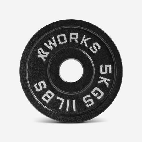 XWORKS Demir Döküm Plaka – Olympic Weight Plates (Çift) (XW3500000) 5KG (ÇİFT)
