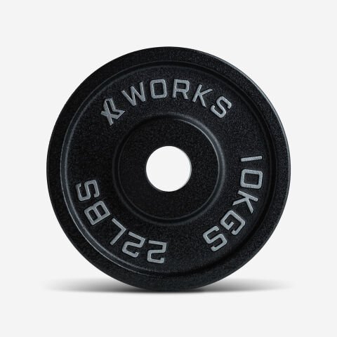 XWORKS Demir Döküm Plaka – Olympic Weight Plates (Çift) (XW3500000) 10KG (ÇİFT)