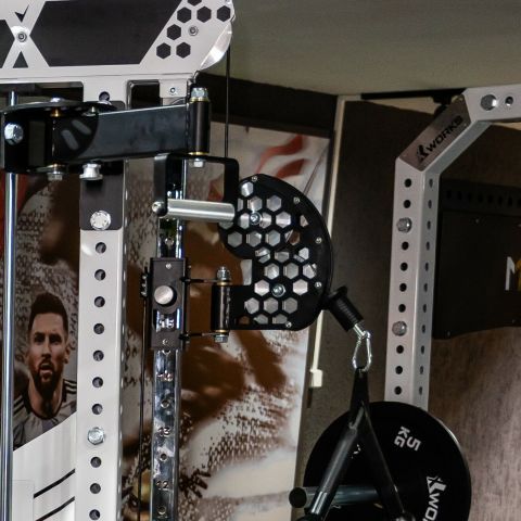 XWorks Multi Rack DAP Dual Adjustable Pulley (Squat Bench)