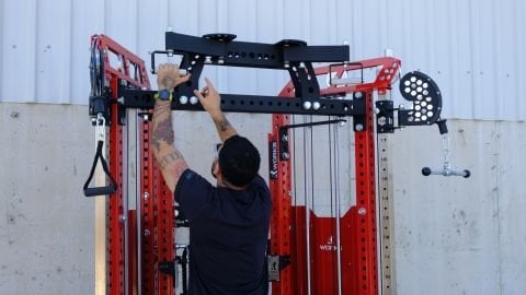 XWorks Multi Rack DAP Dual Adjustable Pulley (Squat Bench)