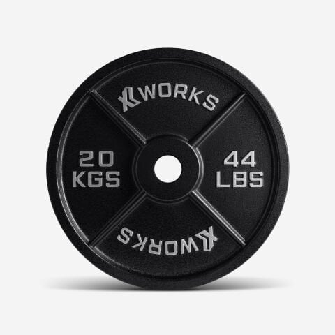 XWORKS Demir Döküm Plaka – Olympic Weight Plates (Çift) (XW3500000) 20KG (ÇİFT)