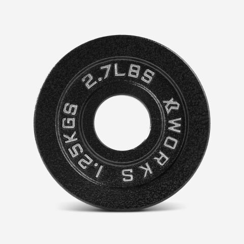 XWORKS Demir Döküm Plaka – Olympic Weight Plates (Çift) (XW3500000) 1.25KG (ÇİFT)