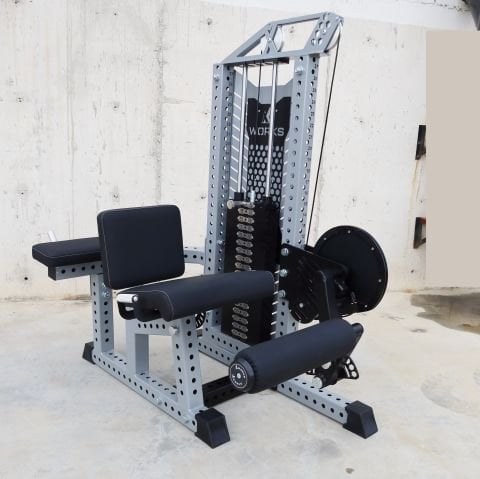 XWorks Prone Leg Extension - Curl Combo