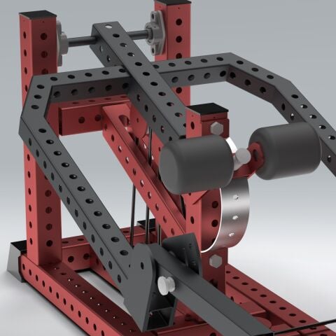 XWORKS Split Squat & Deadlift Platformu – Çok Amaçlı Squat Makinesi (PLX0801)