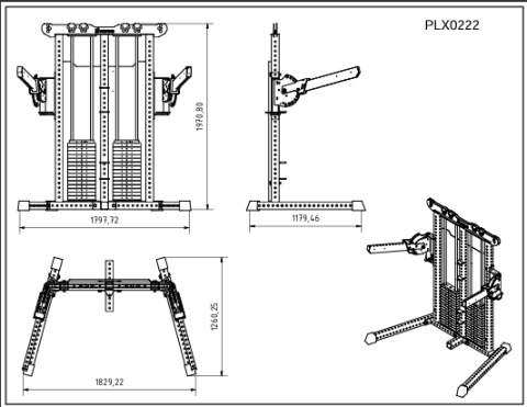 XWORKS Functional Trainer – Çok Yönlü Kule Fonksiyonel Antrenman Sistemi (PLX0222)