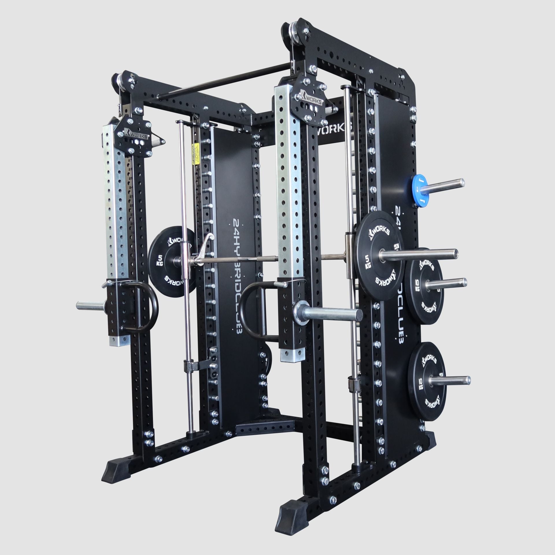 XWORKS Power Smith Machine – Çok Amaçlı Smith & Serbest Ağırlık Ünitesi (FWX0095)