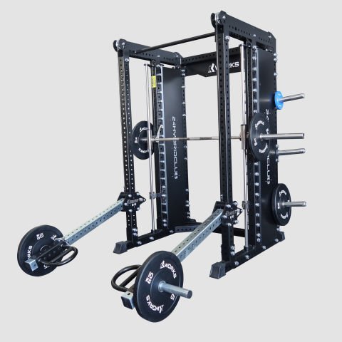 XWORKS Power Smith Machine – Çok Amaçlı Smith & Serbest Ağırlık Ünitesi (FWX0095)