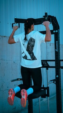 XWORKS Assisted Chin Up Machine – Ağırlık Destekli Barfiks & Dip Makinesi (PLX0700)