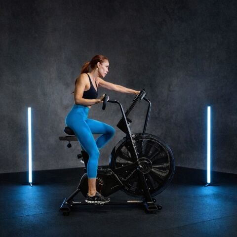 Octane Fitness AirDyneX – Profesyonel Fanlı Air Bike | HIIT, Cross Training ve Dayanıklılık Antrenmanları