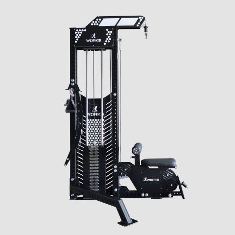 XWORKS Lat Pulldown & Row Combo – Bench’siz Ana Ünite (FWX0012B)