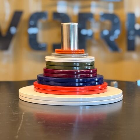 XWORKS Renki Mikro Metal Plaka | Powerlifting Çelik Ağırlık Plakası (Çift) (FWX7001)