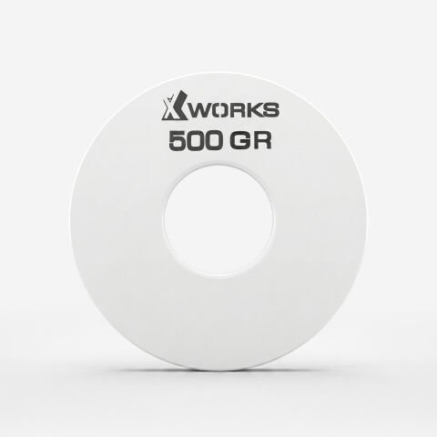 XWORKS Renki Mikro Metal Plaka | Powerlifting Çelik Ağırlık Plakası (Çift) (FWX7001) 0.5KG (ÇİFT)