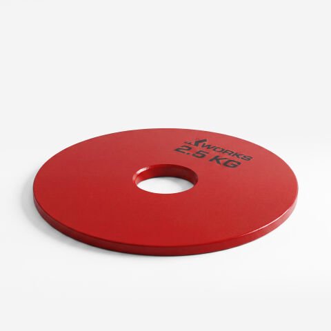 XWORKS Renki Mikro Metal Plaka | Powerlifting Çelik Ağırlık Plakası (Çift) (FWX7001) 2.5KG (ÇİFT)
