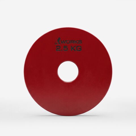 XWORKS Renki Mikro Metal Plaka | Powerlifting Çelik Ağırlık Plakası (Çift) (FWX7001) 2.5KG (ÇİFT)