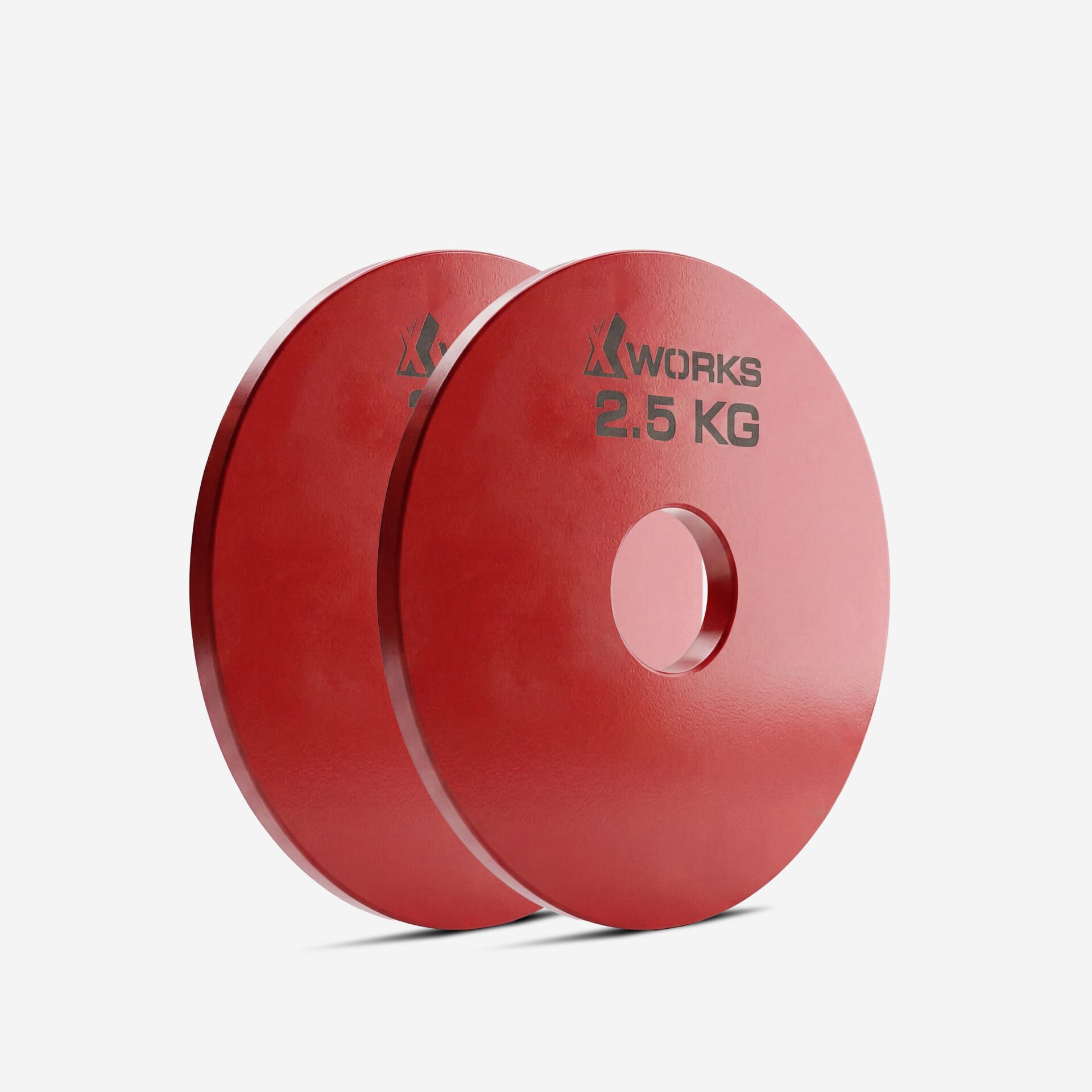 XWORKS Renki Mikro Metal Plaka | Powerlifting Çelik Ağırlık Plakası (Çift) (FWX7001) 2.5KG (ÇİFT)