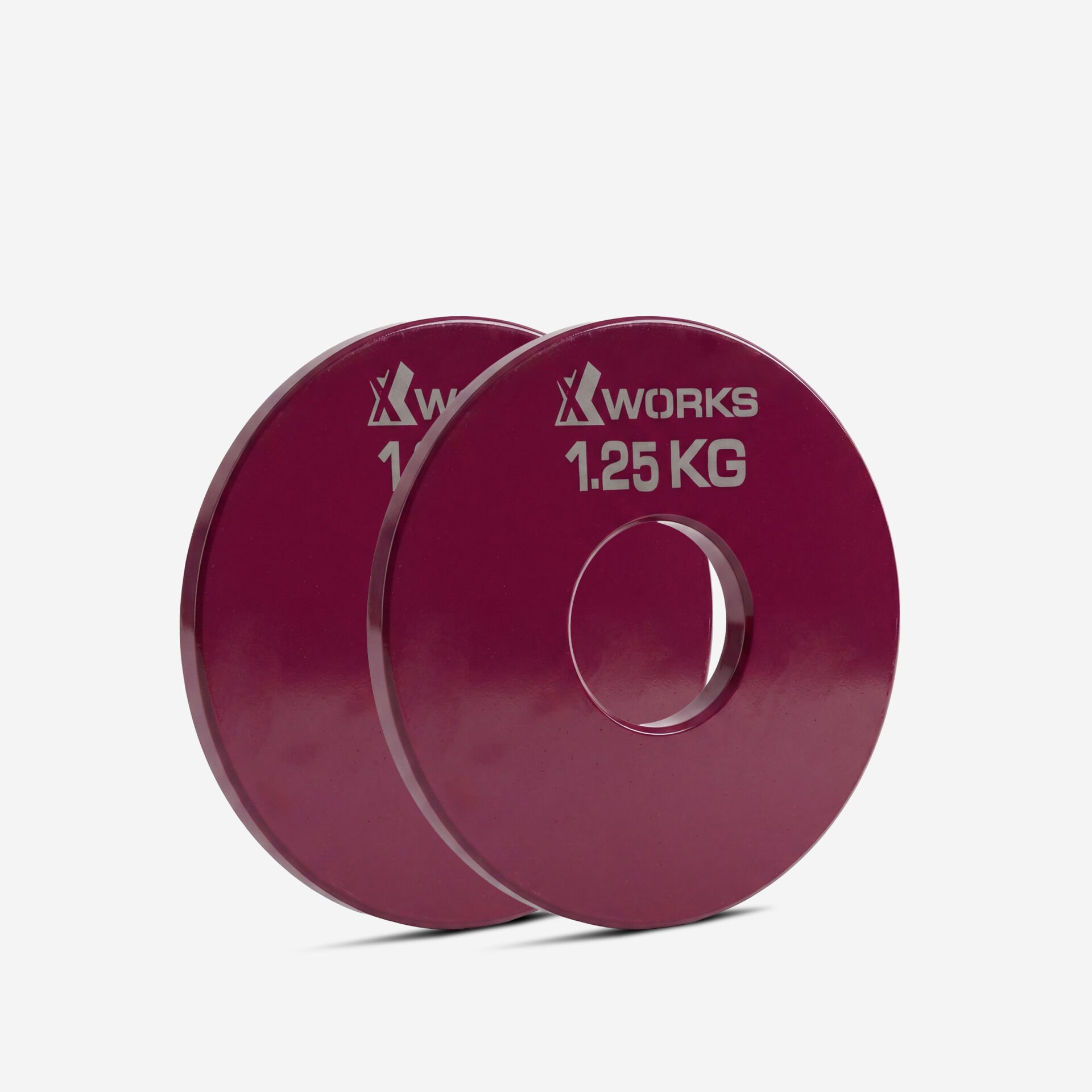XWORKS Renki Mikro Metal Plaka | Powerlifting Çelik Ağırlık Plakası (Çift) (FWX7001) 1.25KG (ÇİFT)