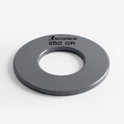 XWORKS Renki Mikro Metal Plaka | Powerlifting Çelik Ağırlık Plakası (Çift) (FWX7001) 250GR (ÇİFT)