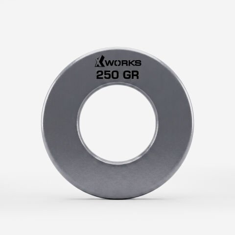 XWORKS Renki Mikro Metal Plaka | Powerlifting Çelik Ağırlık Plakası (Çift) (FWX7001) 250GR (ÇİFT)