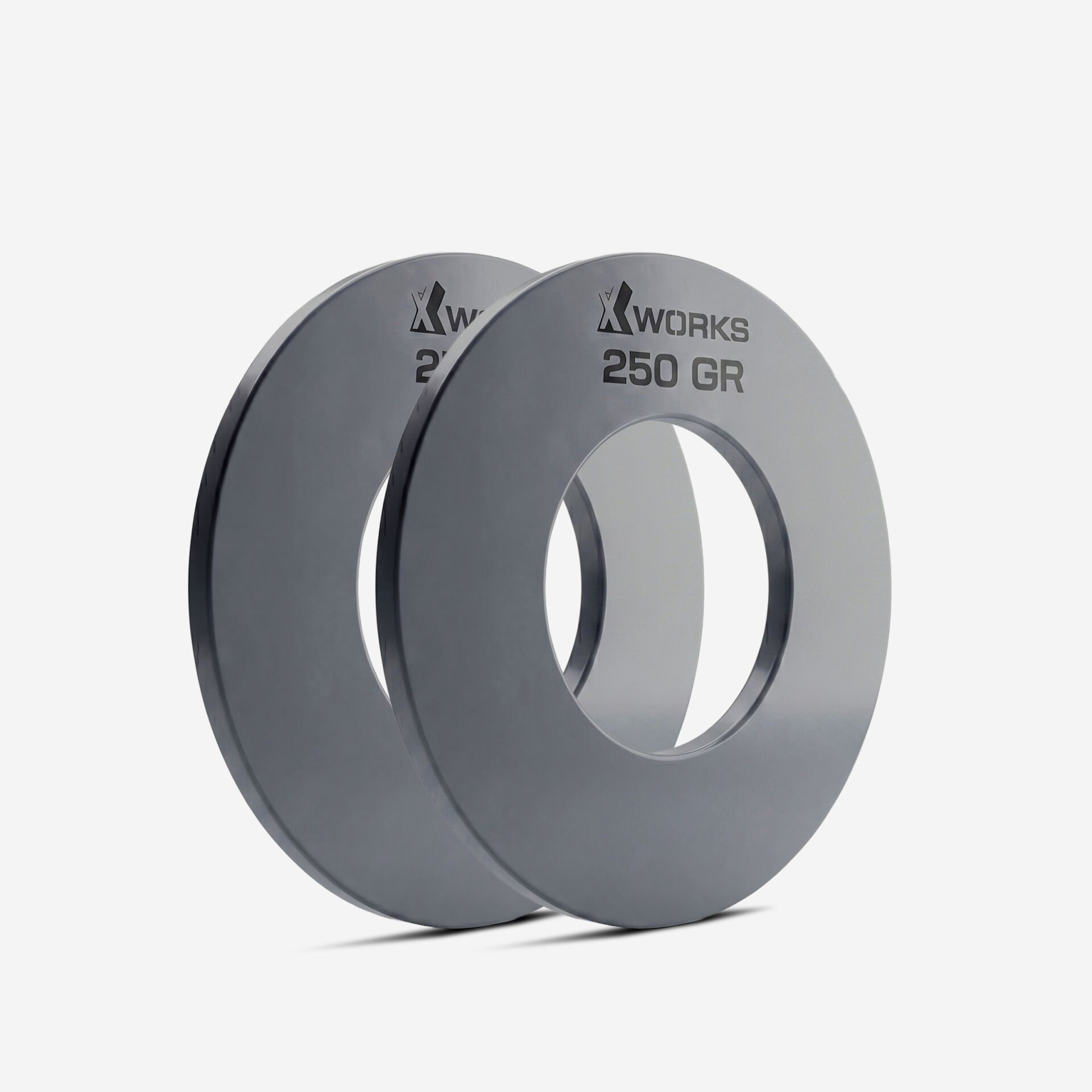 XWORKS Renki Mikro Metal Plaka | Powerlifting Çelik Ağırlık Plakası (Çift) (FWX7001) 250GR (ÇİFT)